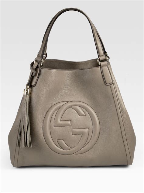 gucci grey purse|authentic gucci shoulder.